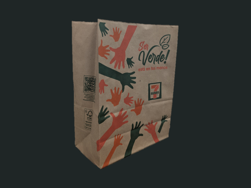 Bolsa personalizada para minisúper